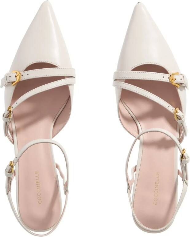 Coccinelle Sandalen met hak Fernanda in wit