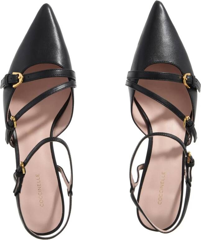 Coccinelle Sandalen met hak Fernanda in zwart