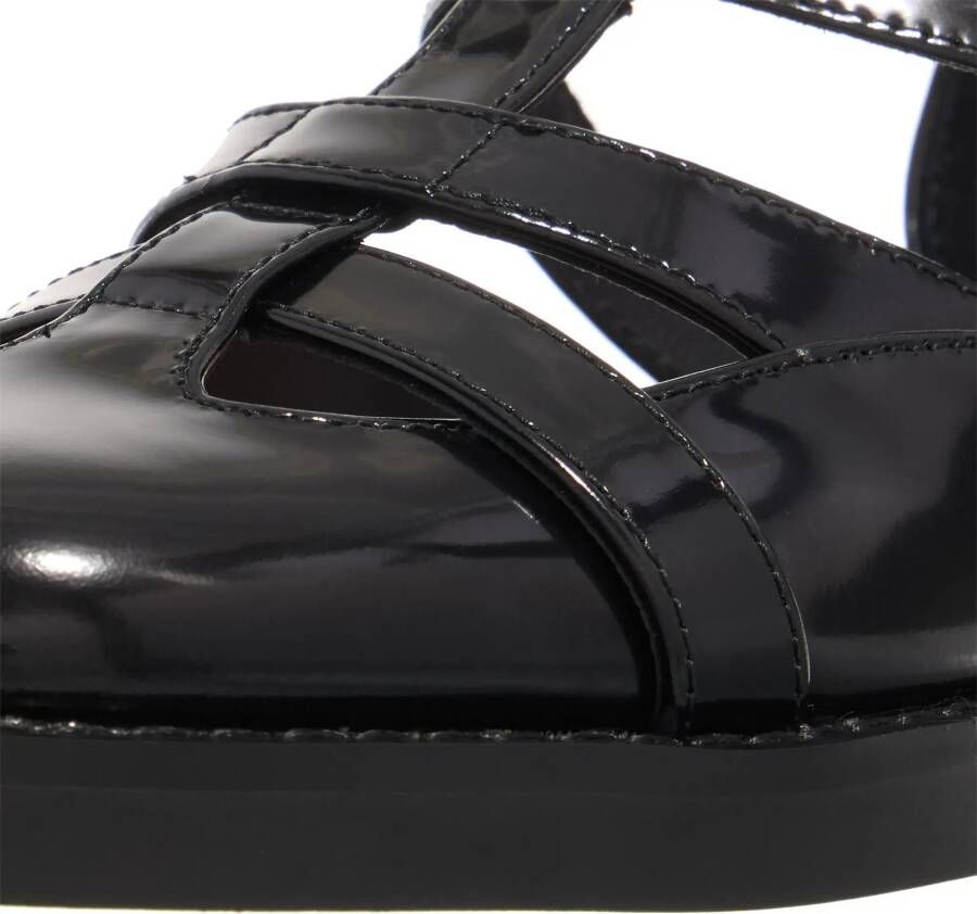 Coccinelle Sandalen sam Shiny in zwart