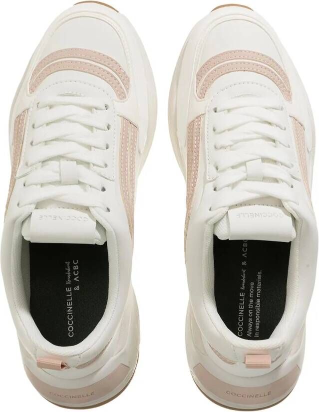 Coccinelle Sneakers C-Run in poeder roze