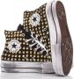 Converse Low-Top Sneakers Platform Black Gold in grijs - Thumbnail 3