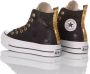 Converse Low-Top Sneakers Platform Black Gold in zwart - Thumbnail 4