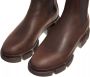 Copenhagen Studios CPH 570 Gewaxte Nabuc Chelsea Laarzen Brown Dames - Thumbnail 4