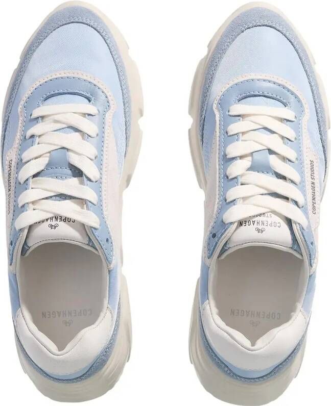 Copenhagen Low-Top Sneakers CPH56 Material Mix in blauw
