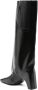Coperni Boots Knee-High Black Boots With Sculptural Heel in zwart - Thumbnail 2