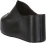Coperni Sandalen Elegant Leather Clog Wedge in zwart - Thumbnail 3