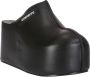 Coperni Sandalen Elegant Leather Clog Wedge in zwart - Thumbnail 4