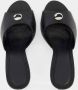 Coperni Sandalen Logo Mules Black Leather in zwart - Thumbnail 2