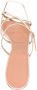 D'ACCORI Sandalen Gold Metallic Leather Ons Sandal in goud - Thumbnail 2