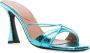 D'ACCORI Sandalen Lust Mule High Heels in blauw - Thumbnail 2