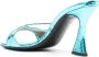 D'ACCORI Sandalen Lust Mule High Heels in blauw - Thumbnail 3