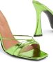 D'ACCORI Sandalen Lust Mule High Heels in groen - Thumbnail 4