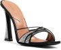 D'ACCORI Sandalen Lust Mule High Heels in zwart - Thumbnail 2