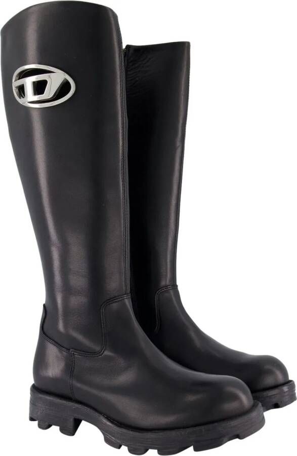 Diesel Boots & laarzen Dames D-Hammer HB Laars Zwart in zwart