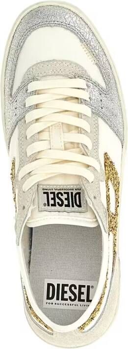 Diesel Low-Top Sneakers 'S-Leroji D-1 Low' Sneakers in beige