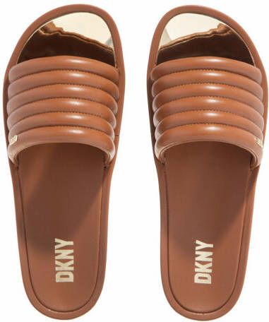 DKNY Sandalen Jasna Platform Slide 40Mm in cognac