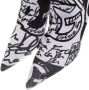 Dolce&Gabbana Boots & laarzen Ankle Boots Jersey in wit - Thumbnail 3
