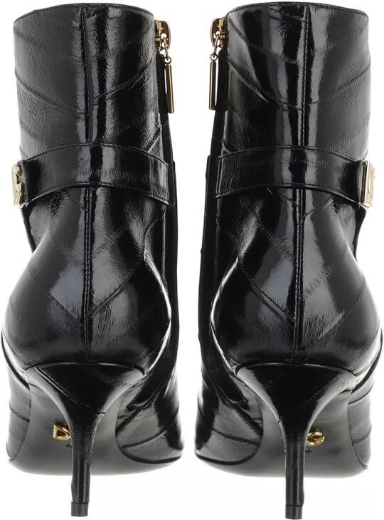 Dolce&Gabbana Boots & laarzen Logo Ankle Boots Leather in zwart