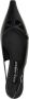 Dolce & Gabbana Zwarte Leren Slingbacks Puntige Neus Black Dames - Thumbnail 7
