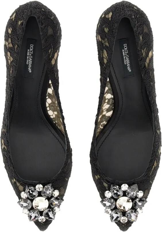 Dolce&Gabbana Hoge hakken Pumps With Crystals in zwart