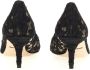 Dolce&Gabbana Hoge hakken Pumps With Crystals in zwart - Thumbnail 3