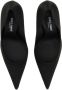 Dolce&Gabbana Hoge hakken Satin Décolleté in zwart - Thumbnail 3