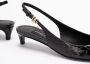 Dolce&Gabbana Hoge hakken Slingback Pumps With Pointed Toe in zwart - Thumbnail 3
