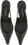 Dolce&Gabbana Hoge hakken Slingback With Logo in zwart - Thumbnail 3