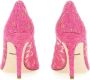 Dolce&Gabbana Hoge hakken Taormina Lace Pumps in roze - Thumbnail 2