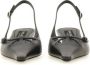Dolce&Gabbana Hoge hakken Tassel Slingback Shoe in zwart - Thumbnail 2