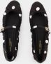 Dolce & Gabbana Polka Dot Leren Platte Schoenen Black Dames - Thumbnail 6