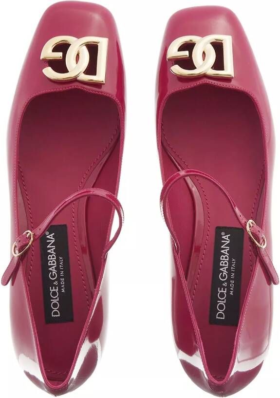 Dolce&Gabbana Loafers & ballerina schoenen Mary Jane in roze
