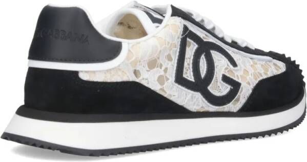 Dolce&Gabbana Low-Top Sneakers Cushion Sneakers – Black in zwart