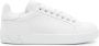 Dolce & Gabbana Witte Leren Sneakers met Ingegraveerd Logo White Dames - Thumbnail 25