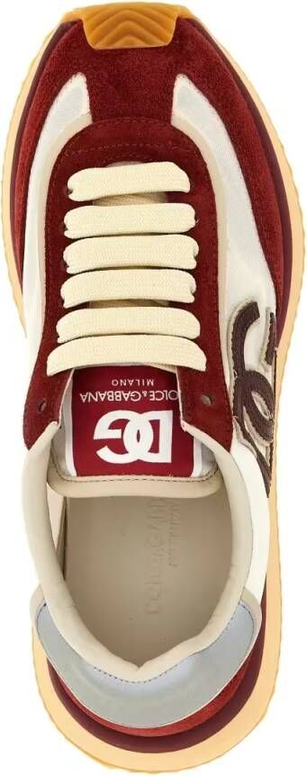 Dolce&Gabbana Low-Top Sneakers 'Dg Cushion' Sneakers in bruin