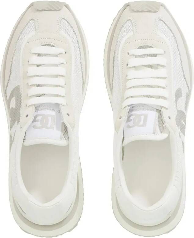 Dolce&Gabbana Low-Top Sneakers Low Air Fastening Dg Logo On The Side in wit