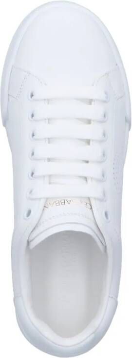 Dolce&Gabbana Low-Top Sneakers "Portofino Light" Sneakers – White in wit