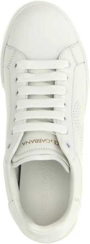 Dolce&Gabbana Low-Top Sneakers 'Portofino' Sneakers in wit