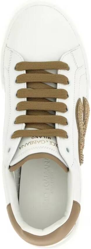 Dolce&Gabbana Low-Top Sneakers Portofino' Sneakers in wit