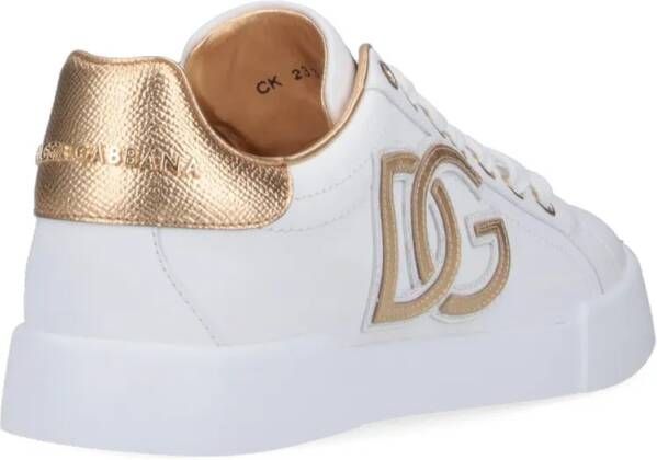 Dolce&Gabbana Low-Top Sneakers "Portofino" Sneakers – White in wit