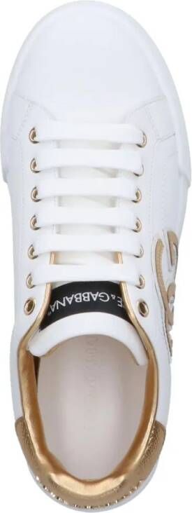Dolce&Gabbana Low-Top Sneakers "Portofino" Sneakers – White in wit