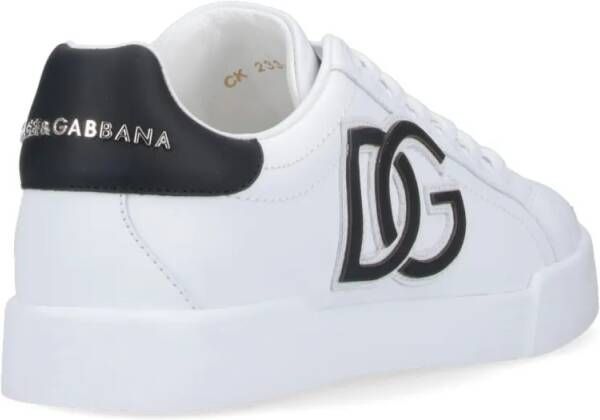 Dolce&Gabbana Low-Top Sneakers "Portofino" Sneakers – White in wit
