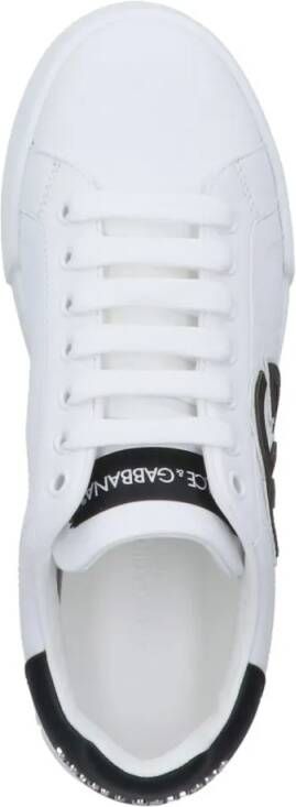 Dolce&Gabbana Low-Top Sneakers "Portofino" Sneakers – White in wit