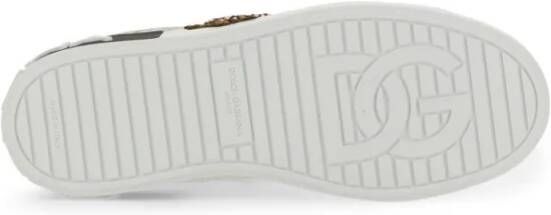 Dolce&Gabbana Low-Top Sneakers Sneaker Portofino in wit