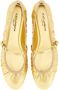 Dolce&Gabbana Mordoré Nappa Ballerina in goud - Thumbnail 3