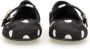 Dolce&Gabbana Printed Satin Ballerina in zwart - Thumbnail 2