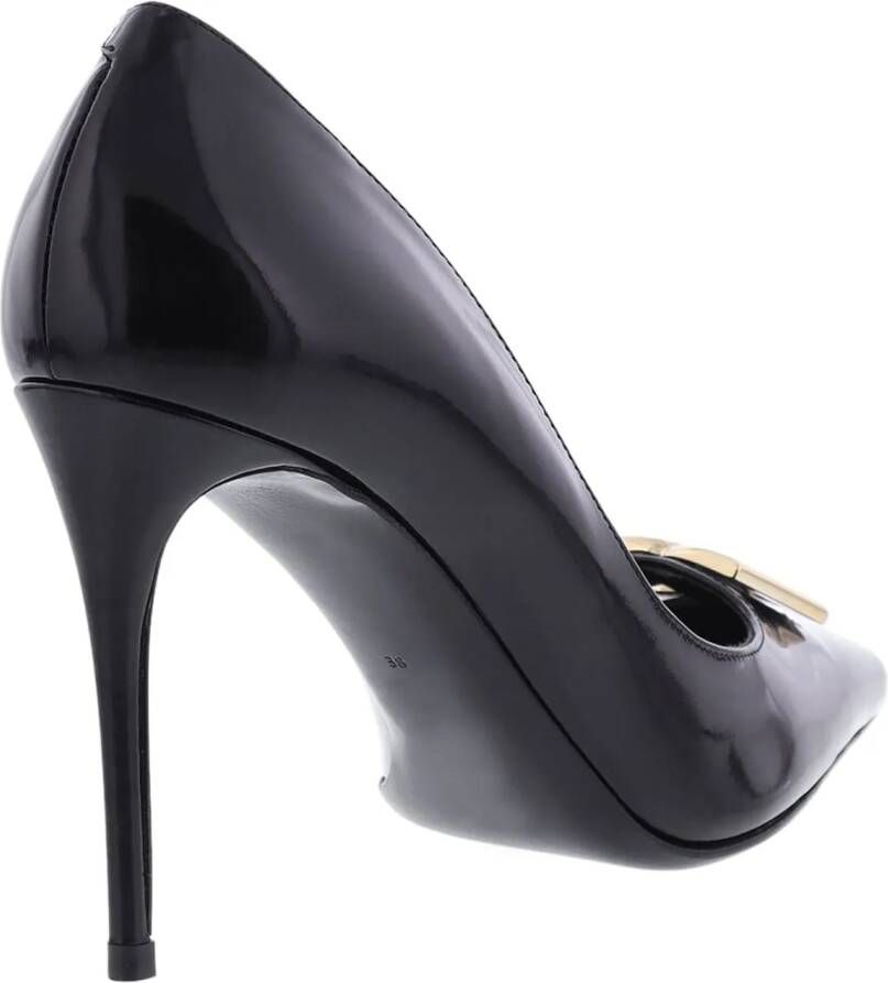 Dolce&Gabbana Pumps & high heels Logo Detailed Pumps in zwart