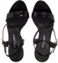 Dolce&Gabbana Pumps & high heels Polished Calfskin Platform Sandals in zwart - Thumbnail 8