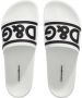 Dolce & Gabbana Slip-on Rubberen Sandalen White - Thumbnail 12