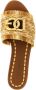 Dolce & Gabbana Slippers met een logo-vormige applicatie - Thumbnail 4